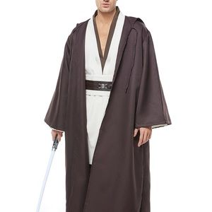 Adult Star Wars Obi Wan Kenobi Jedi Robe Tunic Cosplay Costume